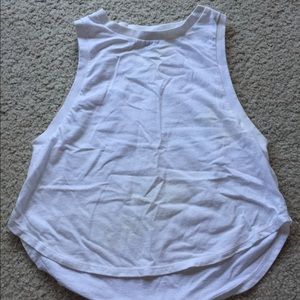 White tank top